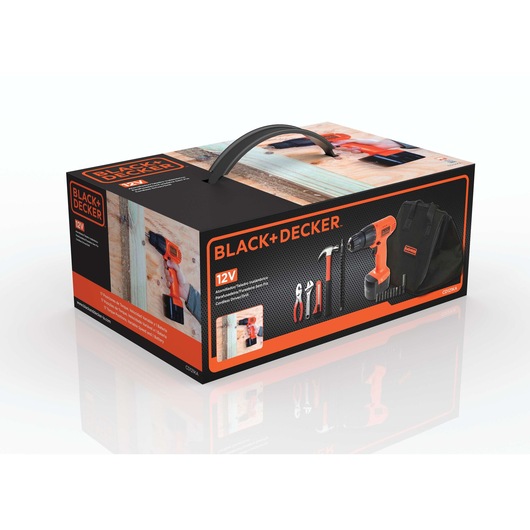 Taladro Atornillador 12v + 18 Accesorios