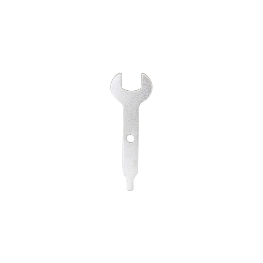 BLACKDECKER RT18KA metal wrench, open-end tool, front view on white background.